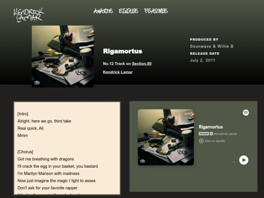 Section.80Tracks/Rigamortus screenshot