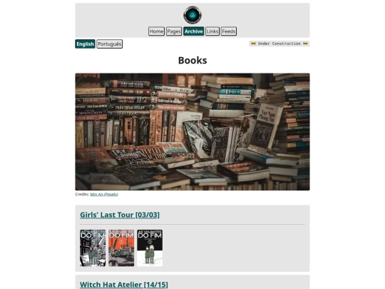 archive/books screenshot