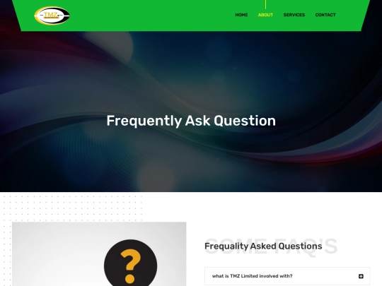 faq screenshot