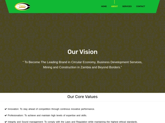our-vision screenshot