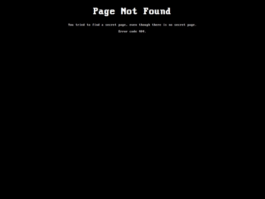 not_found screenshot