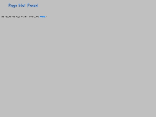 not_found screenshot