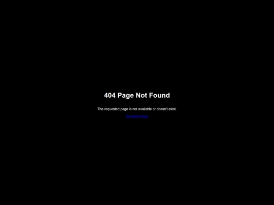 not_found screenshot