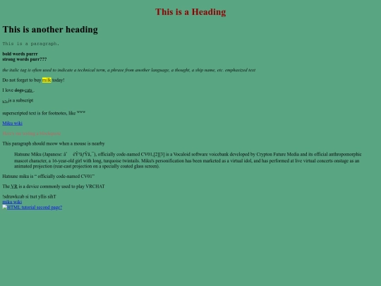 CSSTesting screenshot