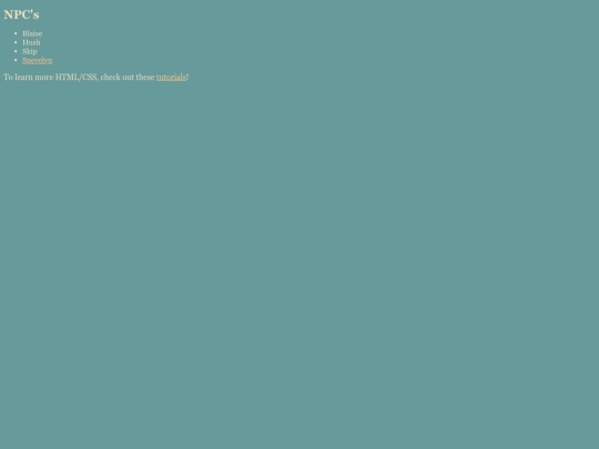 npcdirectory screenshot