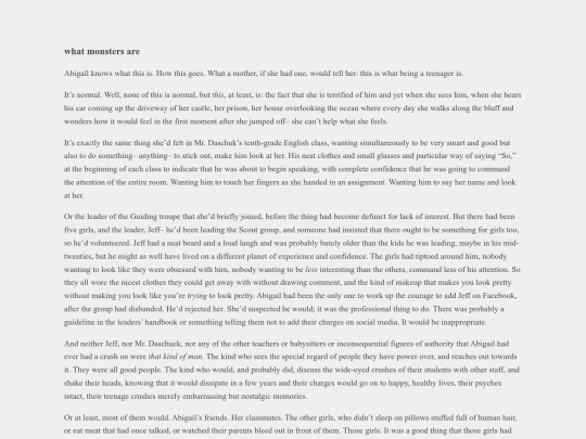 fic/what-monsters-are screenshot