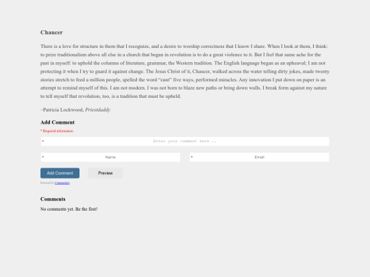 quotes/chaucer screenshot