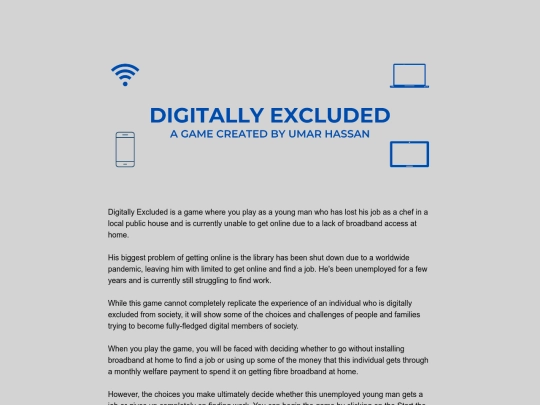 Digitally-Excluded-V9 screenshot