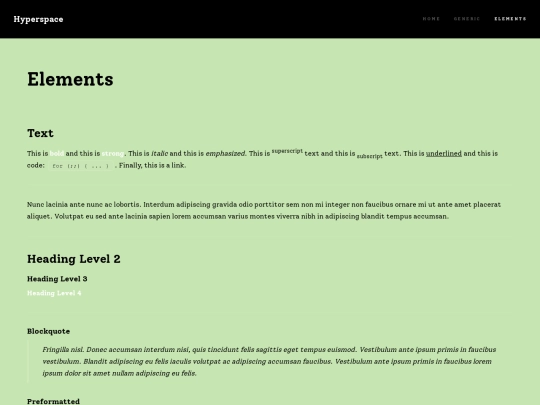 WEBSPECTRAL/elements screenshot
