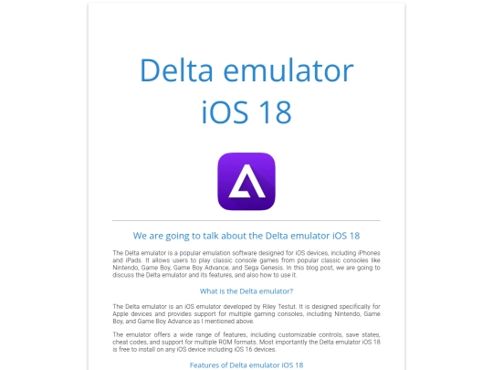 delta-emulator-ios-17 screenshot