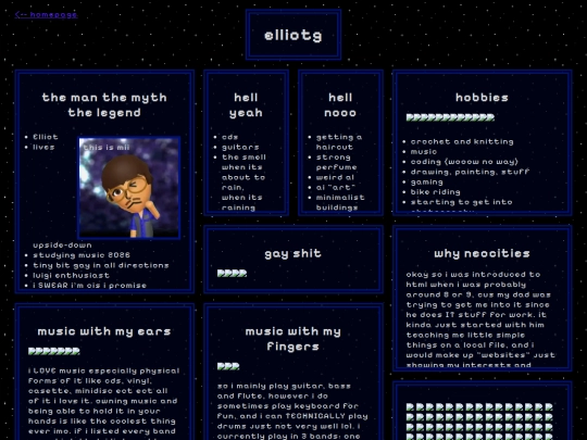 pages/aboutme screenshot