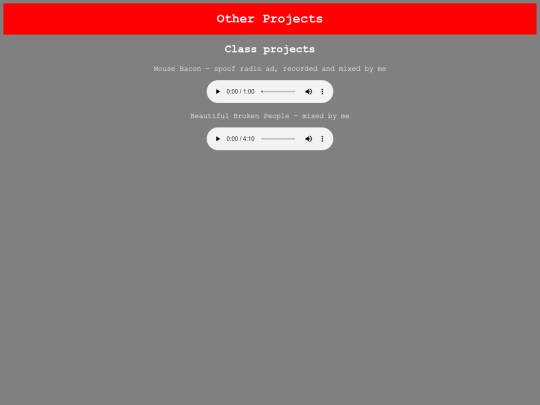 otherprojects screenshot