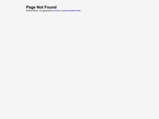 not_found screenshot