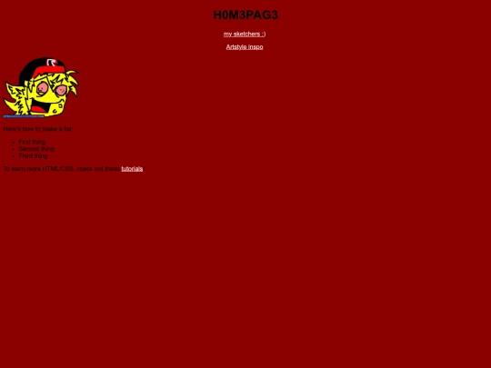 index screenshot
