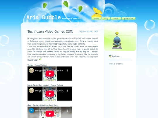 technozen_video_games_OSTs screenshot