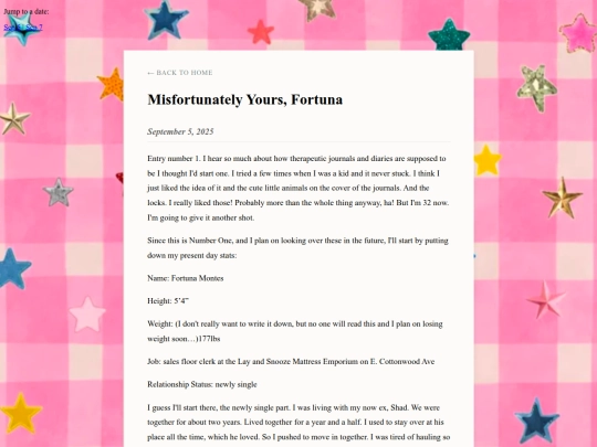 Misfortunately Yours,Fortuna screenshot