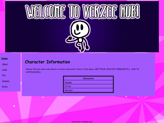 CharacterInfo screenshot