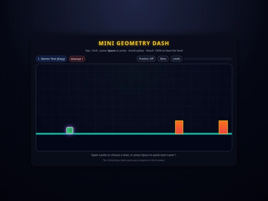 geometrydasher screenshot