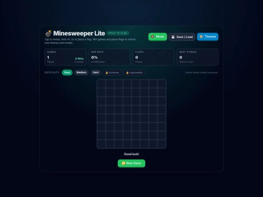 minesweeperlite screenshot