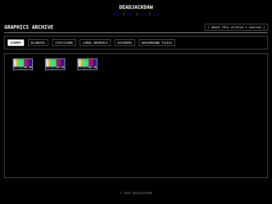 pages/archive screenshot