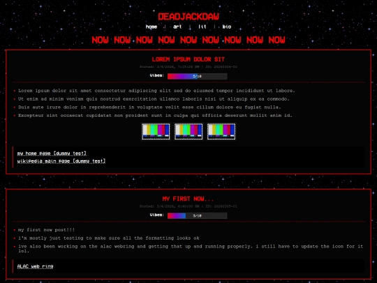 pages/now screenshot