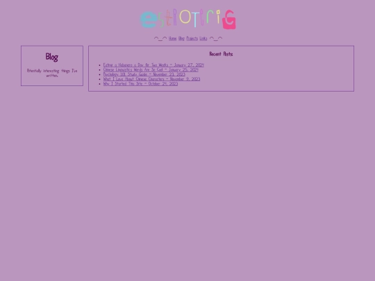blog screenshot