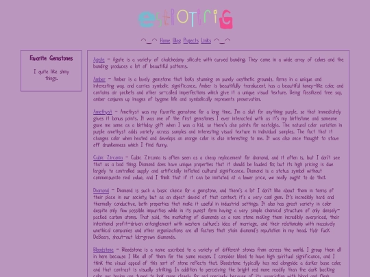 projects/list_of_lists/gemstones screenshot