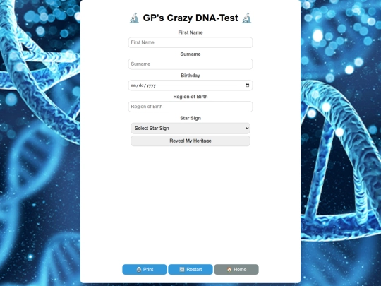 dnatest/dnatest screenshot
