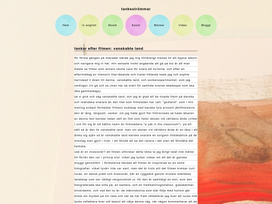 blogg screenshot