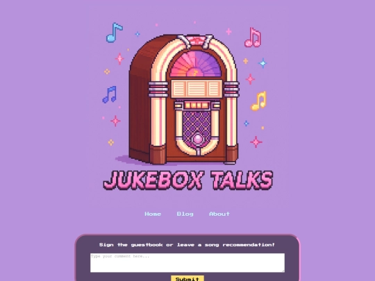 guestbook screenshot