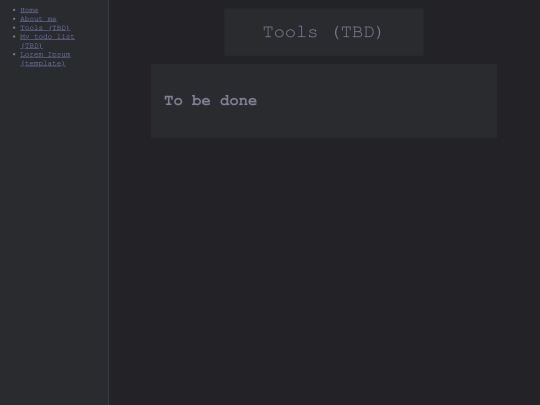 tools screenshot