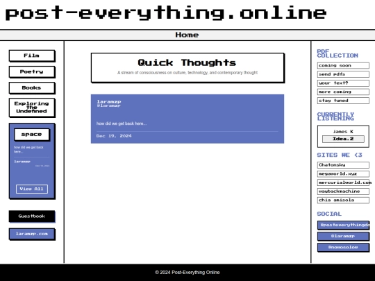 quick-thoughts screenshot