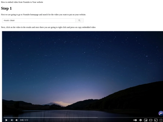 Assignments/Video-Embedding-Tutorial/VideoEmbedding screenshot