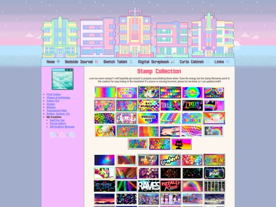 digital/stamps screenshot