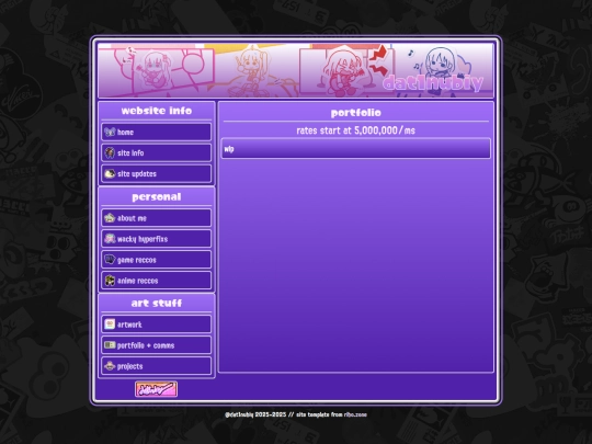 portfolio screenshot
