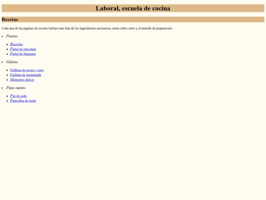 listas-enlaces-css/escueladecocina screenshot