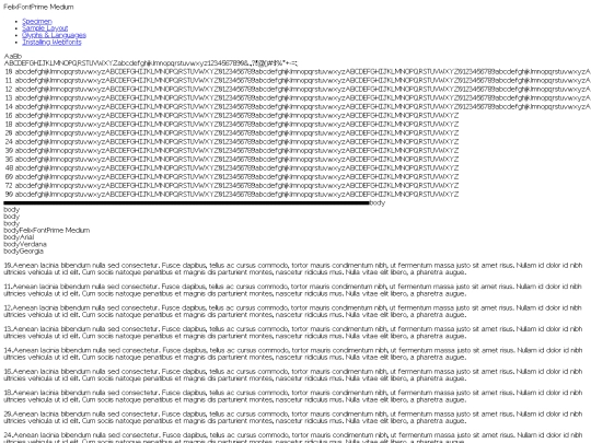 New folder/felixfontprime-demo screenshot