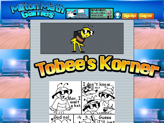 tobpage screenshot