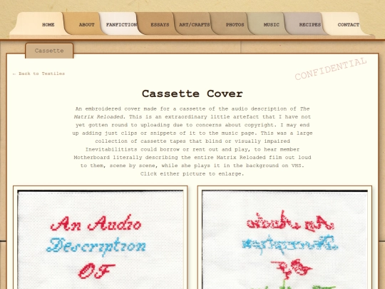 crafts/cassette screenshot