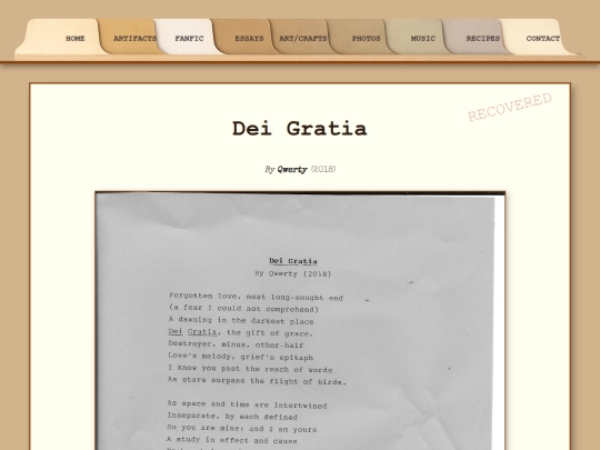 fanfic/poetry/deigratia screenshot