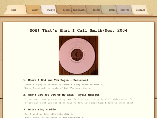 music/2004 screenshot