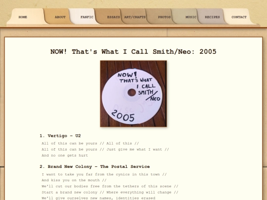 music/2005 screenshot