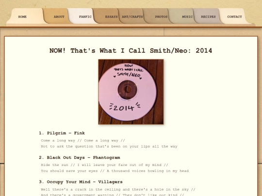 music/2014 screenshot
