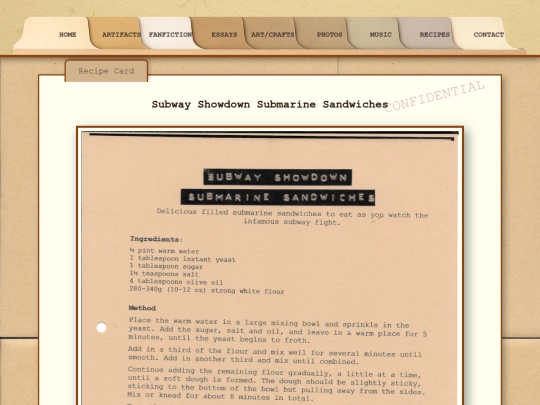 recipes/submarine-sandwiches screenshot