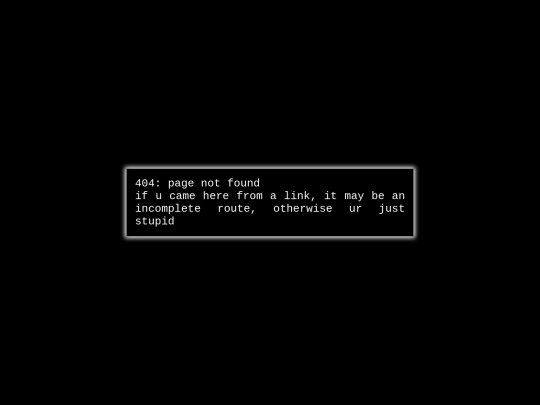 not_found screenshot