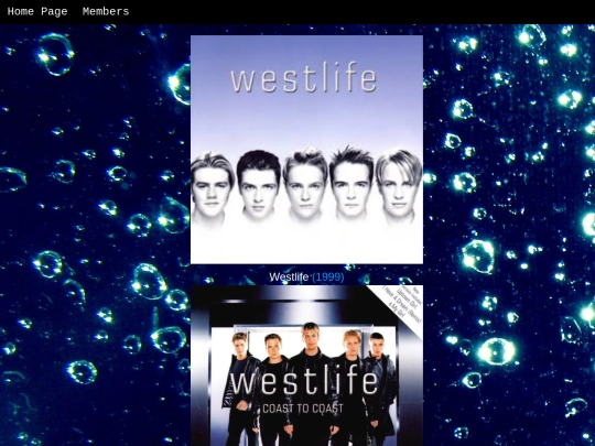 Discography screenshot