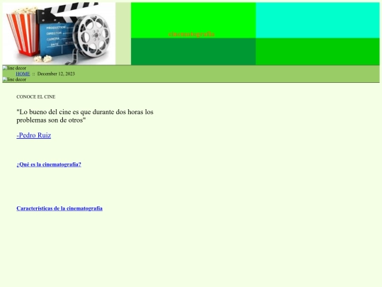 pagina web screenshot