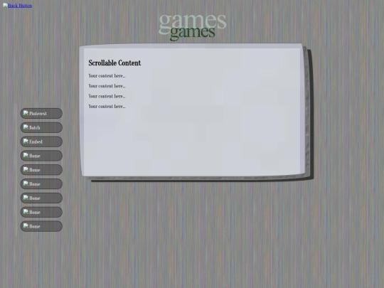 games screenshot