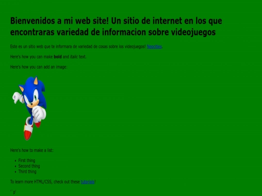 index screenshot