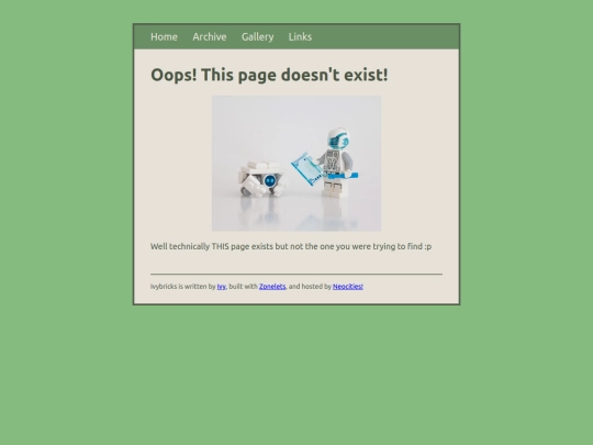 not_found screenshot